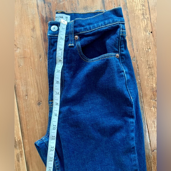 Abercrombie Curve Love Slim Straight, Sz 26S - Picture 6 of 8